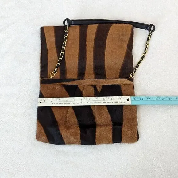 Justified Hunt Evil Eye Natural Hair on Hide Purse - Picture 9 of 12